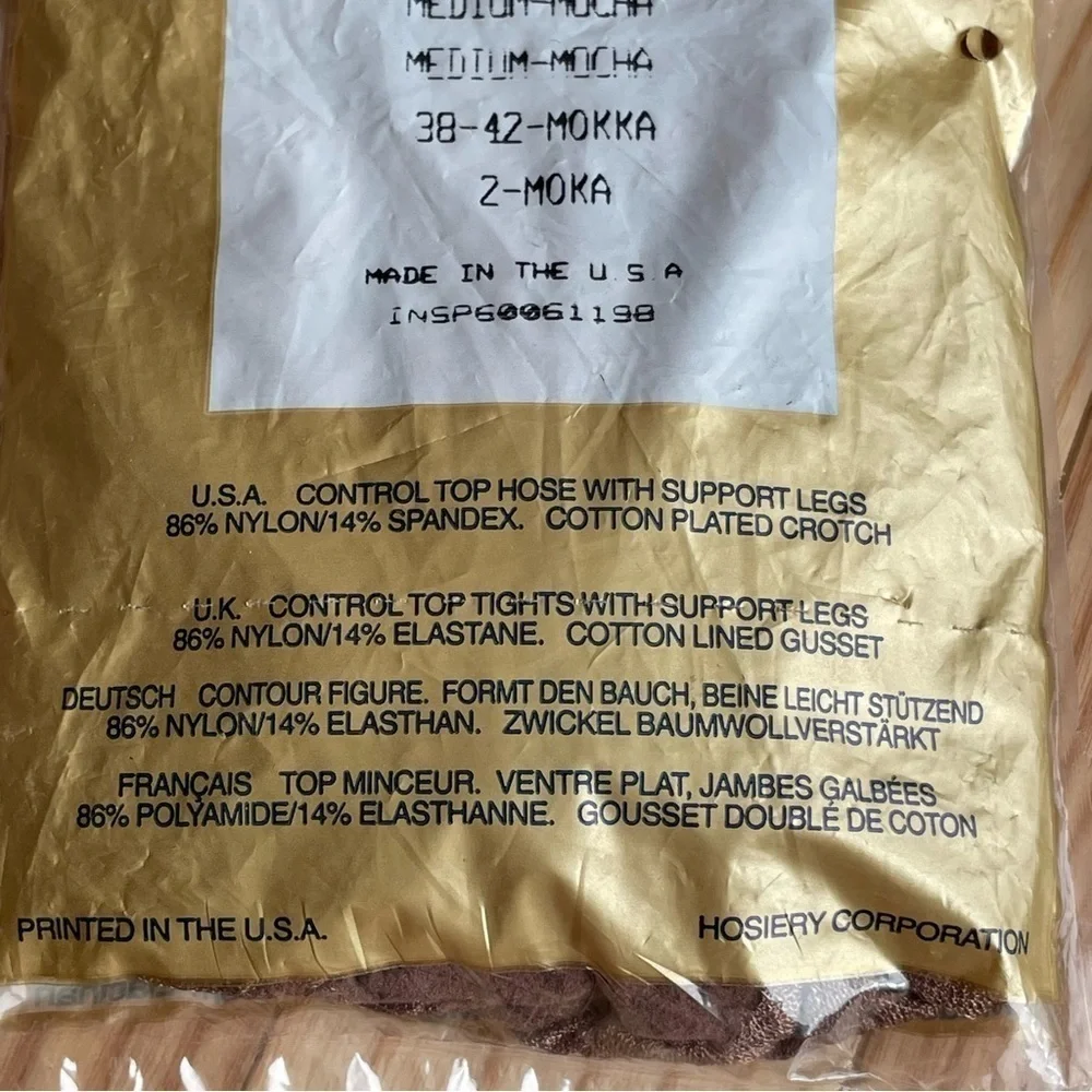 Silkies Nylon‎ Control Top Medium 3 pkgs Taupe, Mocha Made in USA Neutral Ballet